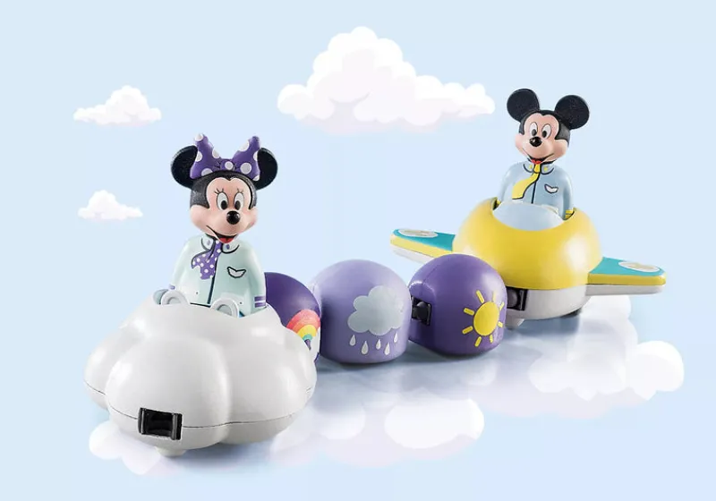 New Playmobil 1.2.3. & Disney: Mickey & Minnie's Cloud Train