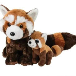 Sale Adventure Planet 11" And 5.5" Birth Of Life Red Panda Plush