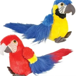 Clearance Adventure Planet 8" Animal Den Macaw Plush