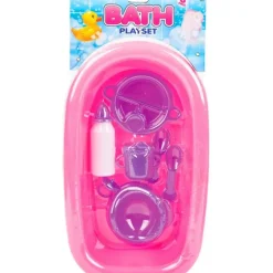 The Toy Network 15.25" Baby Bath Playset