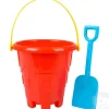 The Toy Network 6" Beach Sand Pail And Shovel Set Assorted Colors