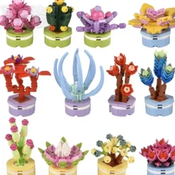 Sale The Toy Network 2.5" Building Block Flowers