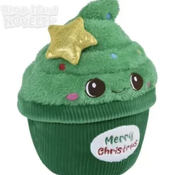 Outlet The Toy Network 9" Christmas Cupcake Plush
