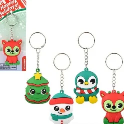 Hot The Toy Network 2" Christmas Keychain