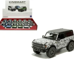 Discount Kinsmart 5" Diecast 2022 Ford Bronco Camo Hard Top