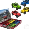 Hot Kinsmart 5" Diecast 2018 Jeep Wrangler Open Top Or Hard Top