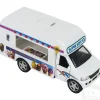 Best The Toy Network 5" Die-Cast Pull Back Ice Cream Truck