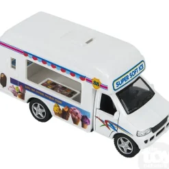 Best The Toy Network 5" Die-Cast Pull Back Ice Cream Truck