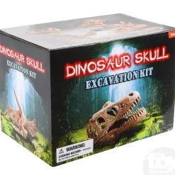 Clearance Adventure Planet 6.5" Dinosaur Skull Excavation Dig Kit T-Rex