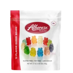 Albanese Confectionery 12 Flavor Gummi Bears 27 oz. Share Size Bag