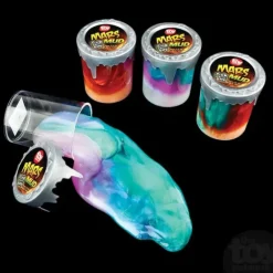 Discount The Toy Network 3" Glow In The Dark Mars Mud Putty