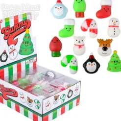 The Toy Network 1.5" Gummy Christmas Characters Assorted Styles