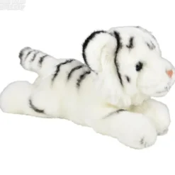 New Adventure Planet 9.5" Heirloom Laying White Tiger