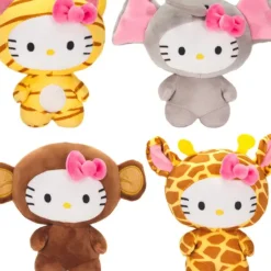 Hot Fiesta Toy 6" Hello Kitty Jungle Plush