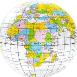 Clearance The Toy Network 16" Inflatable Globe Clear