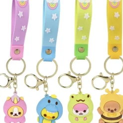 The Toy Network 2" Kawaii Animal Wristlet Clip On