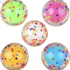 Discount The Toy Network 1.75" Light-Up Confetti Hi Bounce Ball