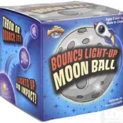 Outlet The Toy Network 2.75" Light-Up Moon Bounce Ball