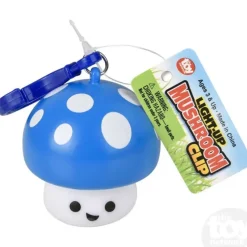 Outlet The Toy Network 2" Light-Up Mushroom Clip Ons