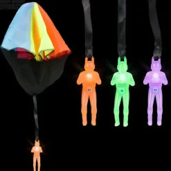 New The Toy Network 4" Light-Up Paratrooper