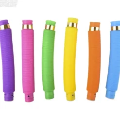 New The Toy Network 8" Light-Up Pop Fidget Tube-Carded