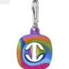 Discount The Toy Network 1.75" Mini Snapperz Fidget Toy Keychain Rainbow