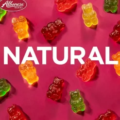 Clearance Albanese Confectionery 5 Natural Flavor Gummi Bears 5 lb. Bag