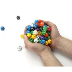 Best Legacy Dice 100+ Pack of Random D20 Polyhedral Dice in Multiple Color