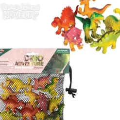 Discount Adventure Planet 12 Piece Baby Dinosaur Mesh Bag Play Set