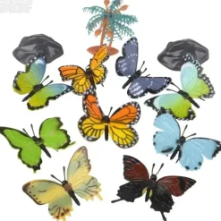 Outlet Adventure Planet 12 Piece Butterfly Mesh Bag Play Set