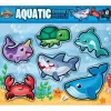 Sale Adventure Planet 6 Piece Chunky Aquatic Theme Wooden Puzzle