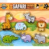 Best Adventure Planet 7 Piece Chunky Safari Toon Wooden Puzzle