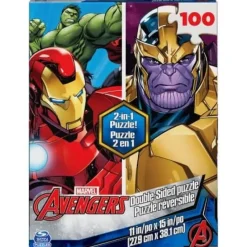 Sale Spin Master 100 Piece Double Sided Puzzle Assortment