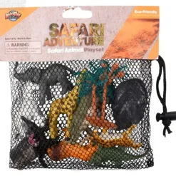 Sale Adventure Planet 12 Piece Safari Mesh Bag Play Set