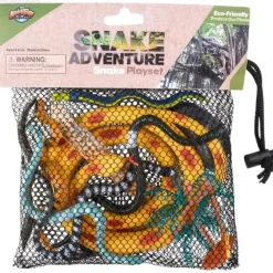 Online Adventure Planet 12 Piece Snake Mesh Bag Play Set