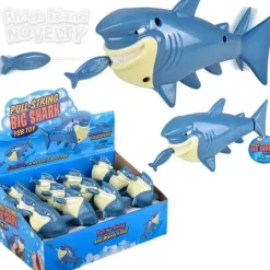 Best The Toy Network 6.5" Pull-String Shark Bath Toy