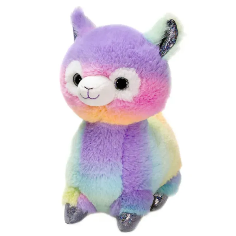 Sale Fiesta Toy 10.5" Rainbow Sherbet Standing Llama