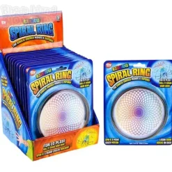 The Toy Network 6" Rainbow Spiral Ring