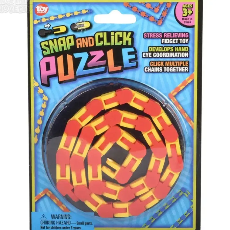 Best The Toy Network 21.5" Snap & Click Puzzle XL Assorted Colors