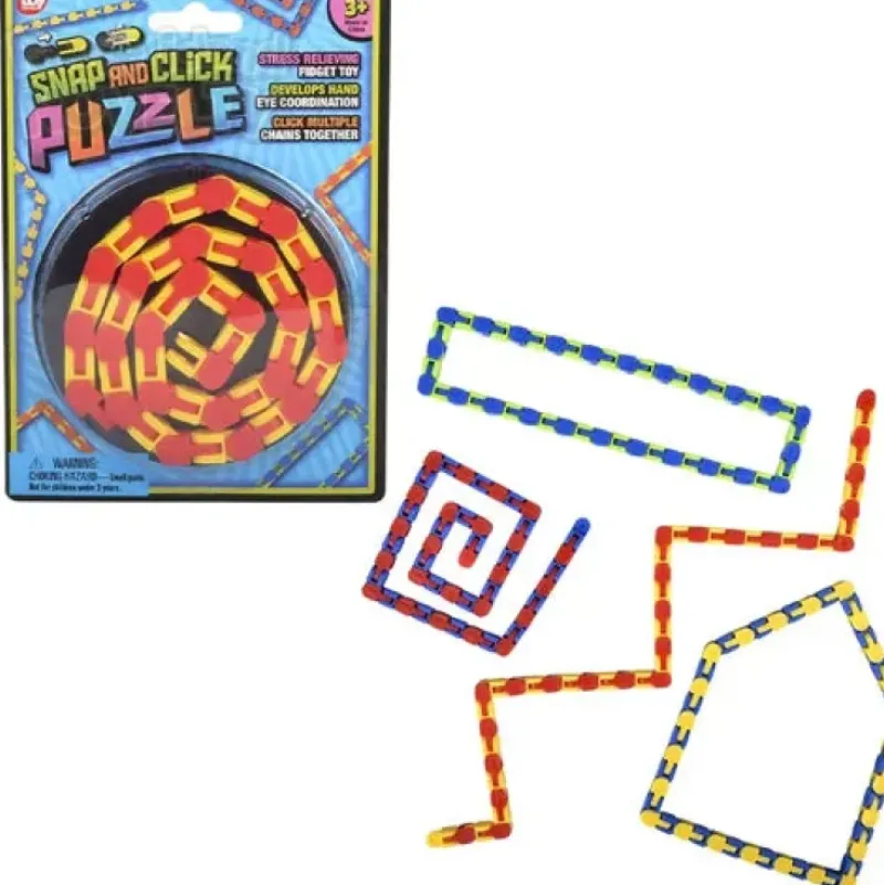Best The Toy Network 21.5" Snap & Click Puzzle XL Assorted Colors