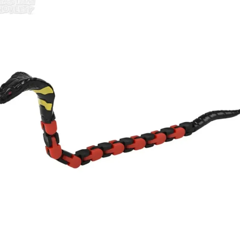 Discount The Toy Network 12" Snap & Click Snake Assorted Colors