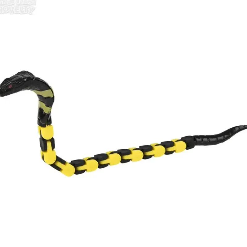 Discount The Toy Network 12" Snap & Click Snake Assorted Colors