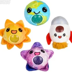 Best The Toy Network 3" Space Squeezy Bead Plush