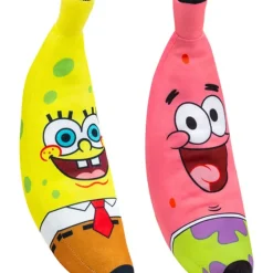 Best Au0026A 13" SpongeBob and Patrick Banana Plush Assorted Styles