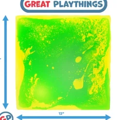 Sale Great Playthings 11.8" Square Liquid Sensory Floor Tile