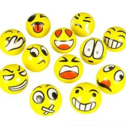 Hot The Toy Network 3" Squeeze Emoticon Ball