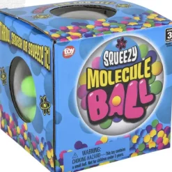 Outlet The Toy Network 4" Squeezy Molecule Ball