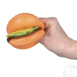 Discount The Toy Network 3" Squish And Stretch Hamburger