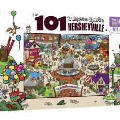 New MasterPieces 101 Things to Spot - In Hersheyville - 101 Piece Puzzle
