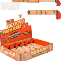 Best The Toy Network 8" Wooden Pop Gun
